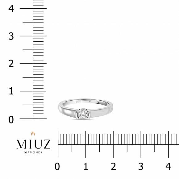 Кольцо с бриллиантом R178-IGR-36010 - Фото 2