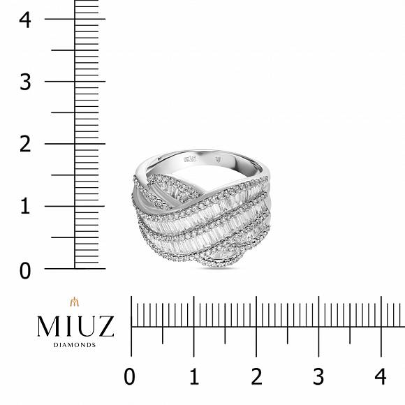 Кольцо с бриллиантами R4211-RG0807WDI1 - Фото 2